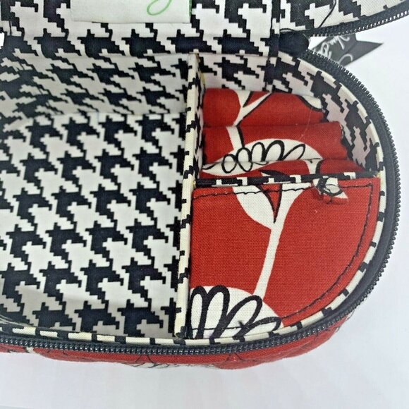 Vera Bradley Deco Daisy Jewelry Travel Case - Picture 6 of 8